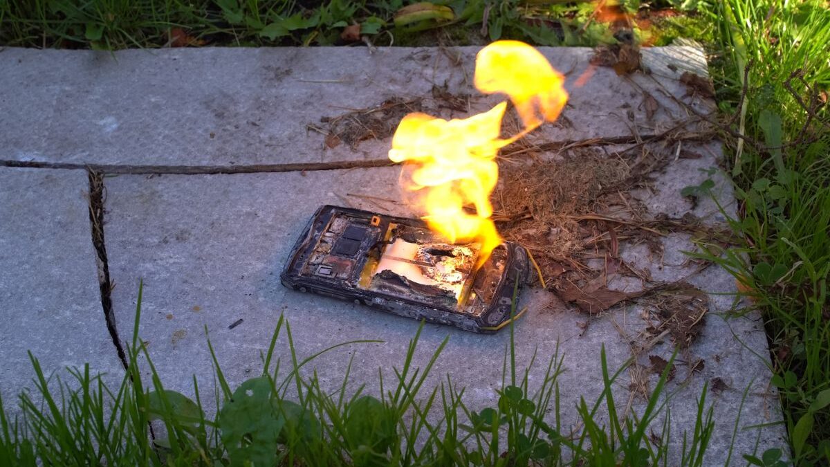 how to recover data from a burned mobile